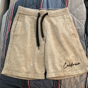 Hollister white shorts, they are official sizes as an xs but fit as a medium.